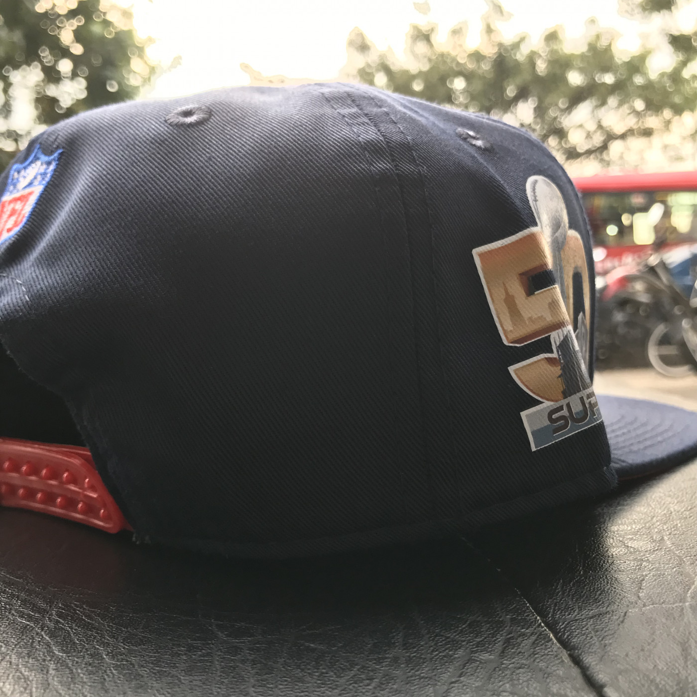 WWW.BAULITO.CO, GORRA PLANA BOSTON REDSOX COLOR AZUL