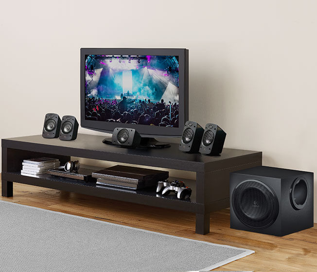 Echo Wall TV Audio, Altavoces Bluetooth, Excelente Sistema De Sonido  Envolvente 5.1, Adecuado para TV Inteligente Y De Alta Definición,  Compatible con